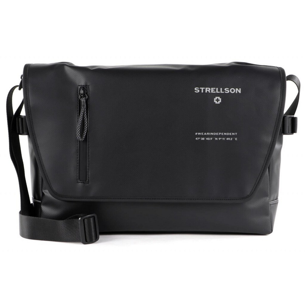 

Сумка через плечо Strellson Messenger Bag, черный
