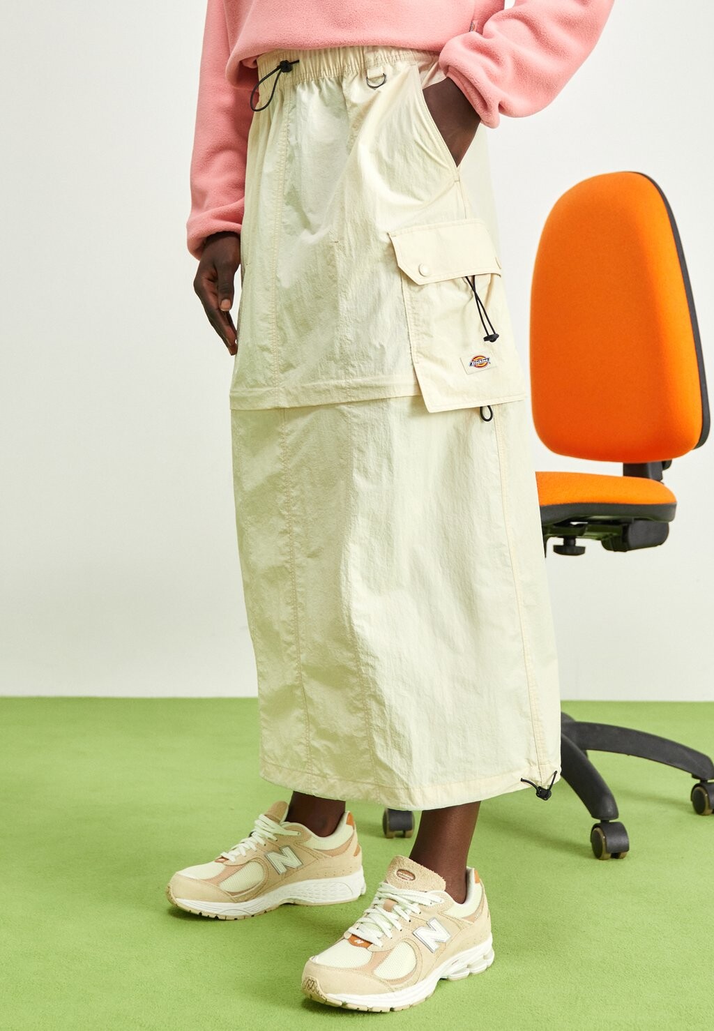 

Юбка макси JACKSON SKIRT 2 IN 1 Dickies, цвет whitecap gray
