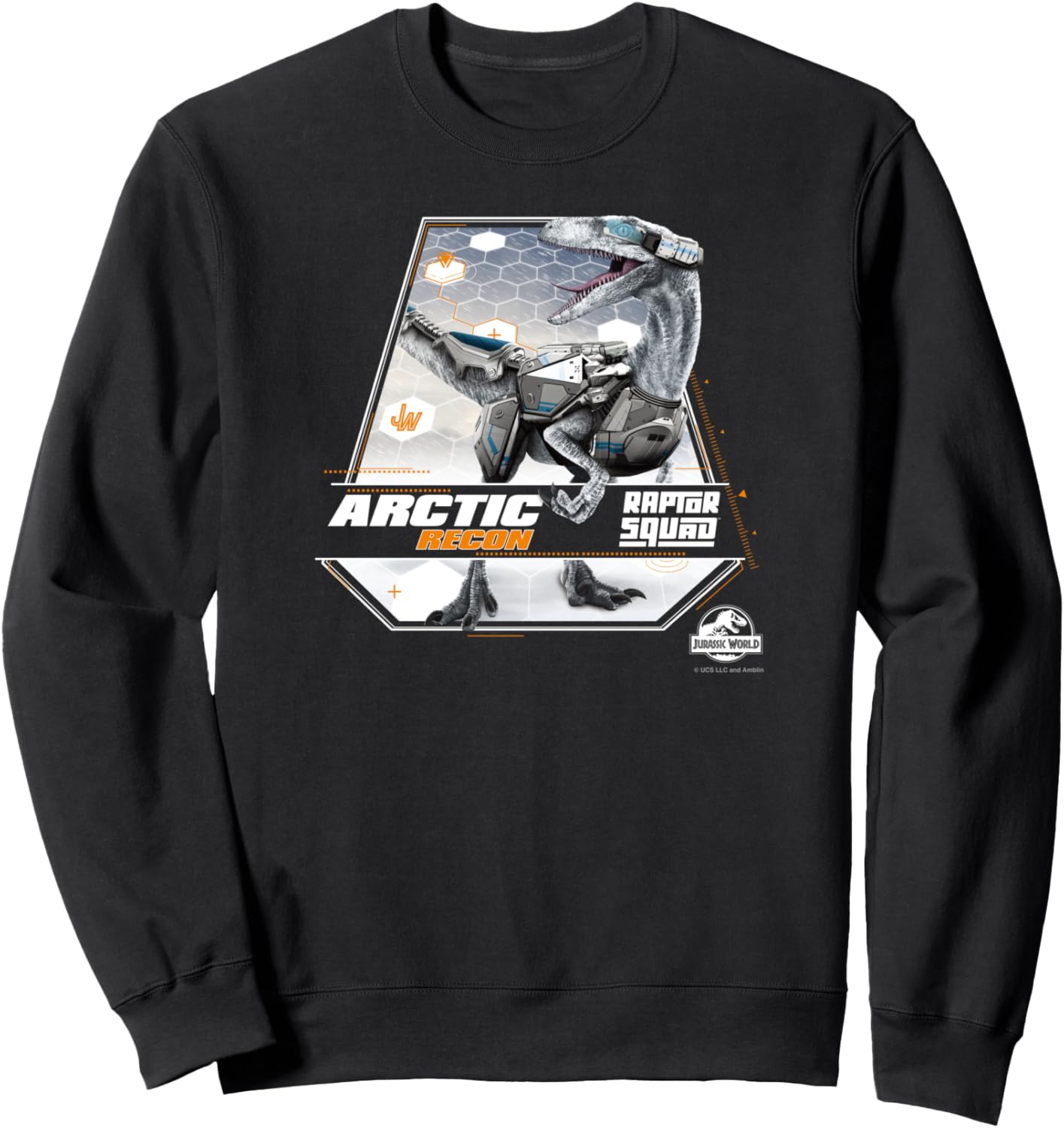 

Толстовка Jurassic World ARCTIC RECON Jurassic Park, черный