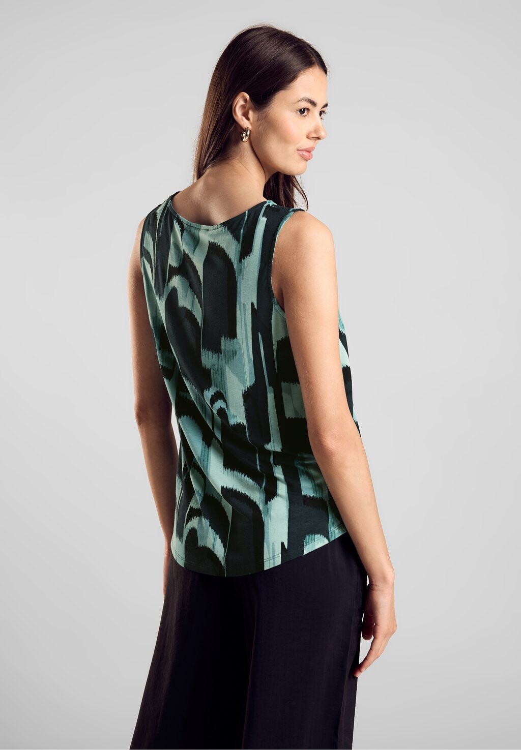 

Блуза SOMMER Street One, цвет Mottled Green