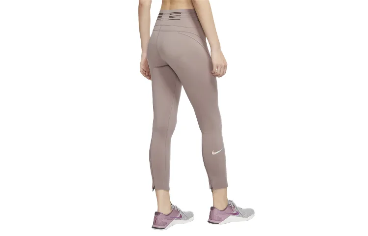 Nike Спортивные брюки женские Umber Gray Moderate — фото 4