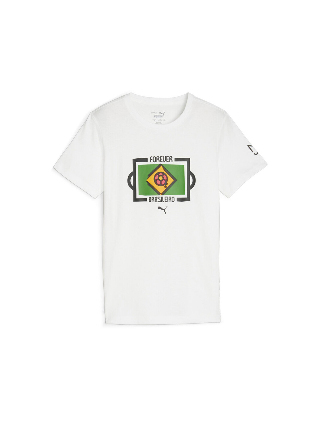 Футболка t-shirt ney per bambini Puma, белый — фото 2
