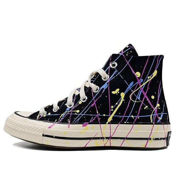 

Кроссовки chuck 70 high 'paint splatter - black' Converse, черный