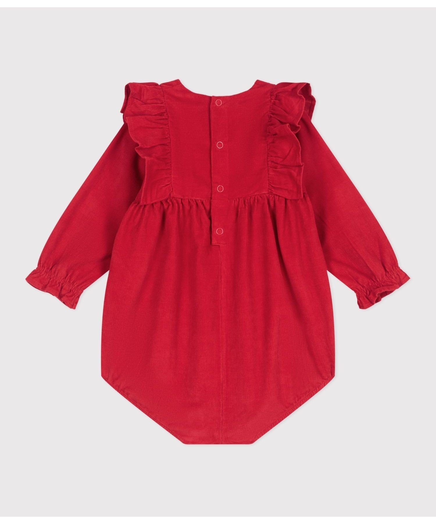 Комбинезон с длинными рукавами Petit Bateau, Red — фото 2