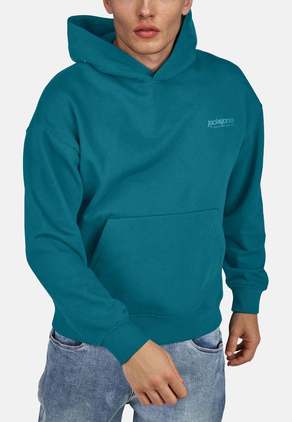 

Толстовка URBAN EDGE - Hoodie Jack & Jones, цвет Deep Teel
