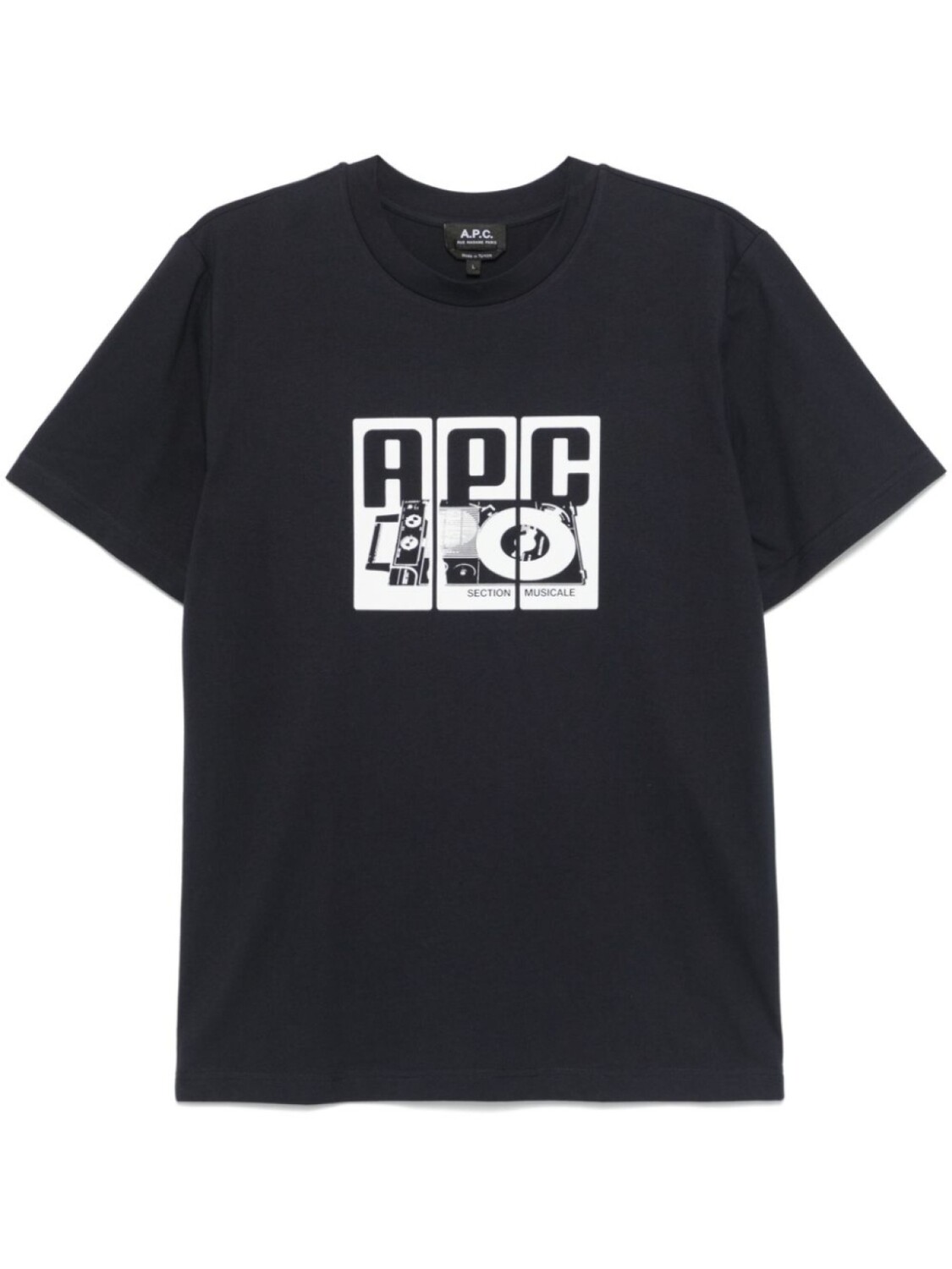 

Футболка APC Platine A.P.C., синий