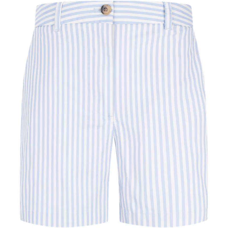 Шорты женские Casual Tommy Hilfiger, Blue White Stripes 0BE