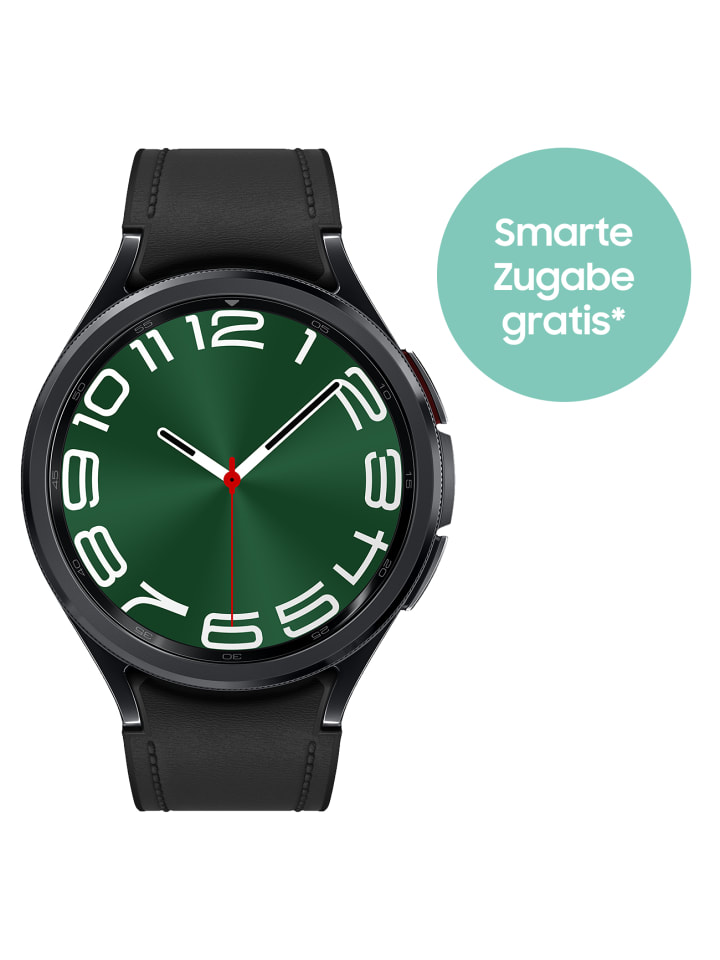 

Samsung Смарт-часы R960 Galaxy Watch6 Classic + смарт-бонус, черный цвет