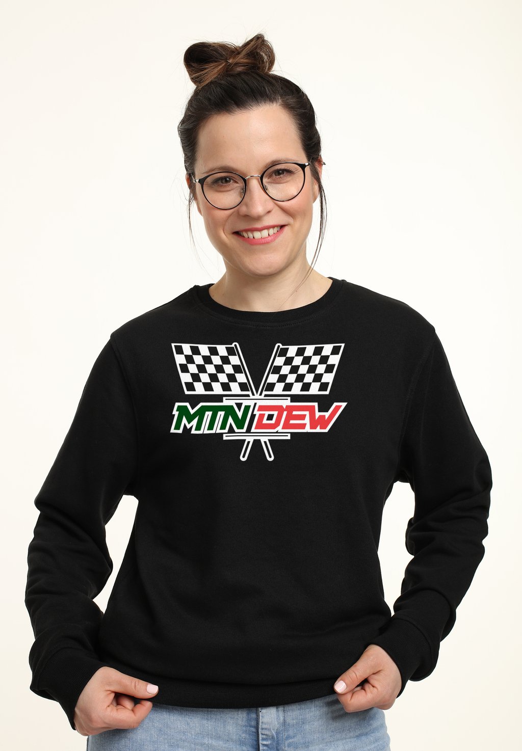 

Толстовка MOUNTAIN DEW RACING FLAGS Henry Tiger, черный