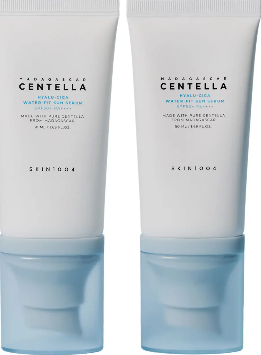 Сыворотка SKIN1004 — Для лица Madagascar Centella Hyalu-Cica Water-Fit Sun Serum Twin Pack LSF50+ — фото 2