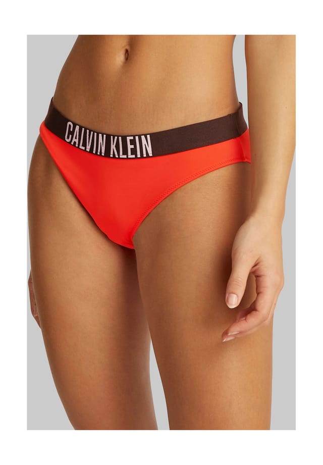 

Трусики-Бикини с логотипом на поясе Calvin Klein, красный