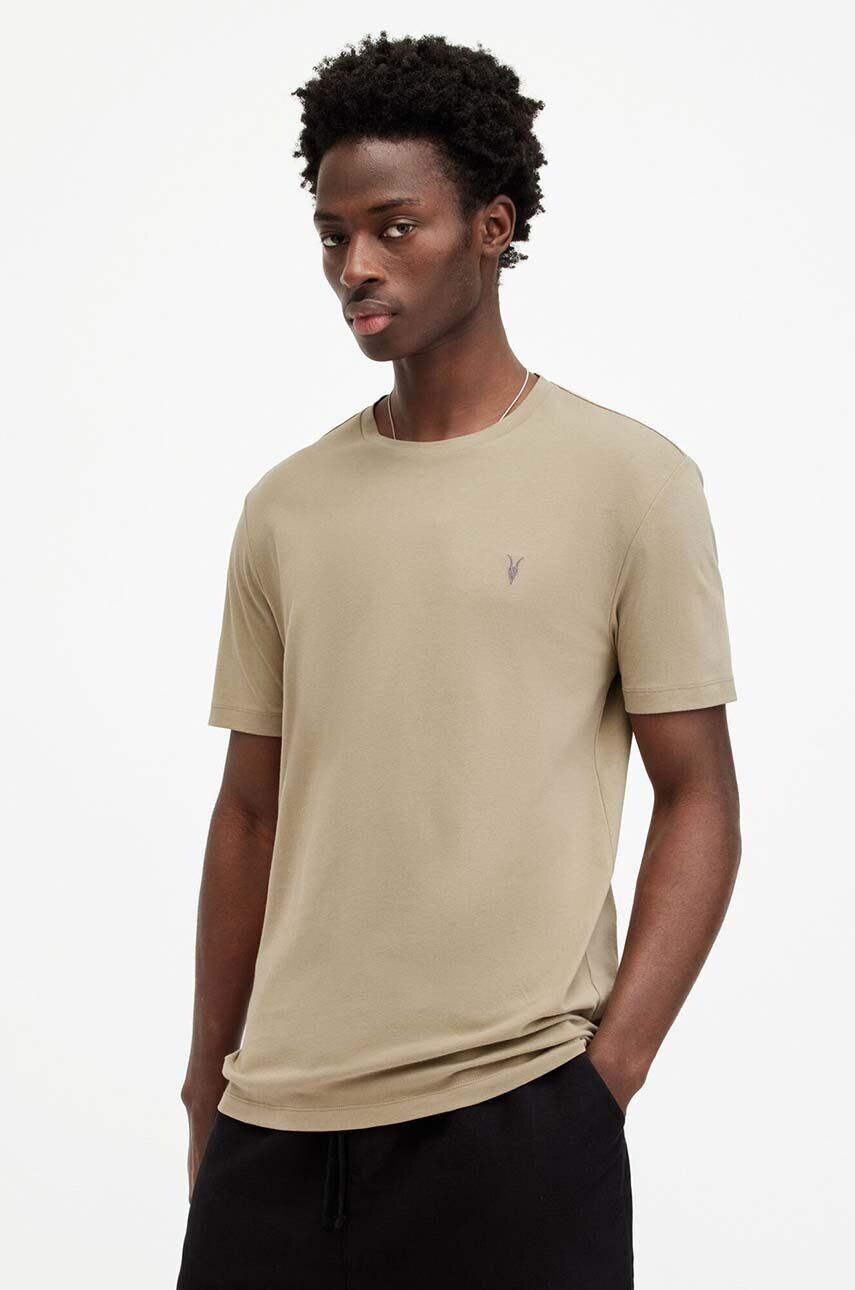 Хлопковая футболка AllSaints BRACE SS CREW — фото 2