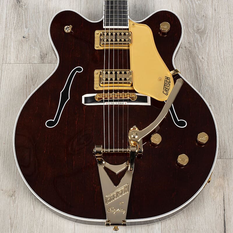 

Электрогитара Gretsch G6122TG Players Edition Country Gentleman Hollowbody Guitar, Ebony Fingerboard, Walnut Stain
