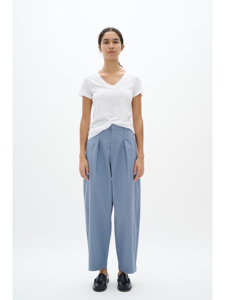 

Футболка DalmaIW, прямого кроя, чисто-белого цвета InWear