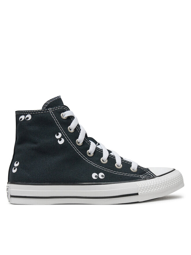 

Тканевые кроссовки Chuck Taylor All Star Eyes Converse, черный