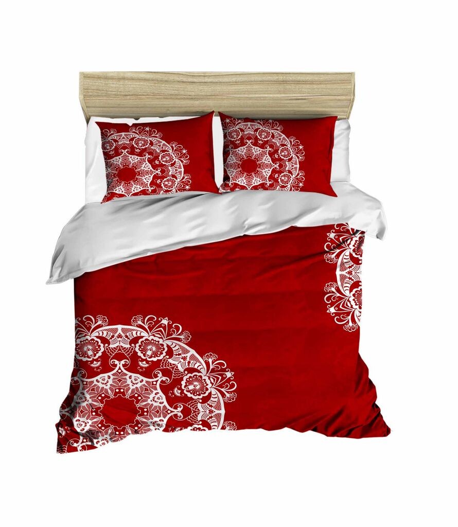 

L'Essentiel Linge de Maison, Adal- PRL6127, красный,белый, одеяла, верхняя часть пододеяльника и наволочки: 100% полиэстер, микросатин