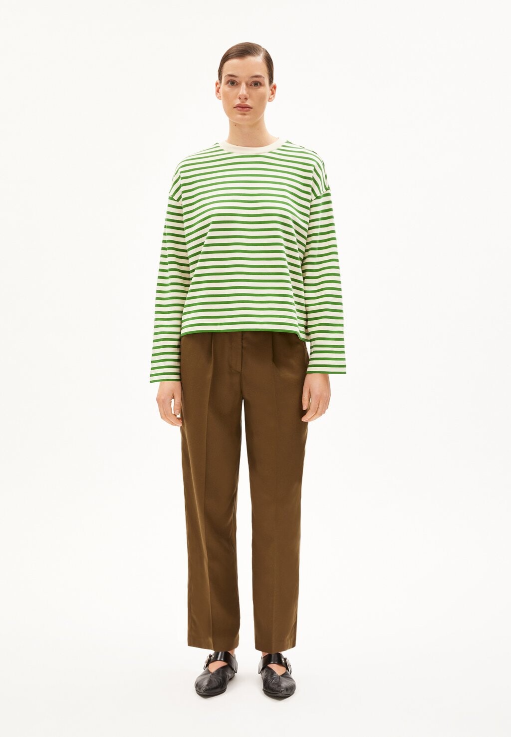 

Толстовка FRANKAA STRIPE ARMEDANGELS, зеленый