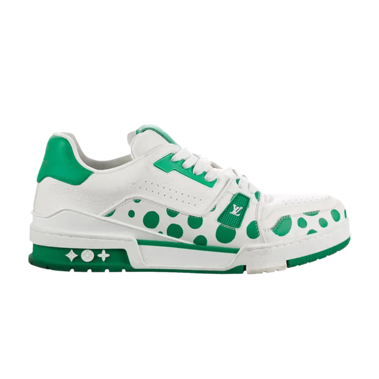 

Кроссовки Louis Vuitton Yayoi Kusama x Louis Vuitton Trainer Low, зеленый