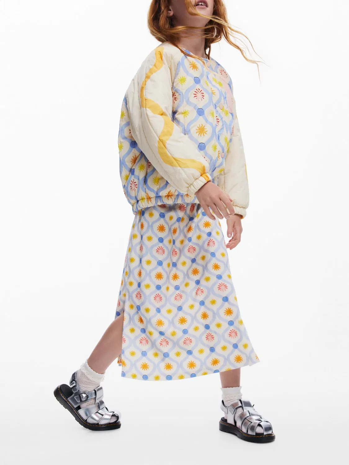Куртка Desigual межсезонья бежевого цвета — фото 4