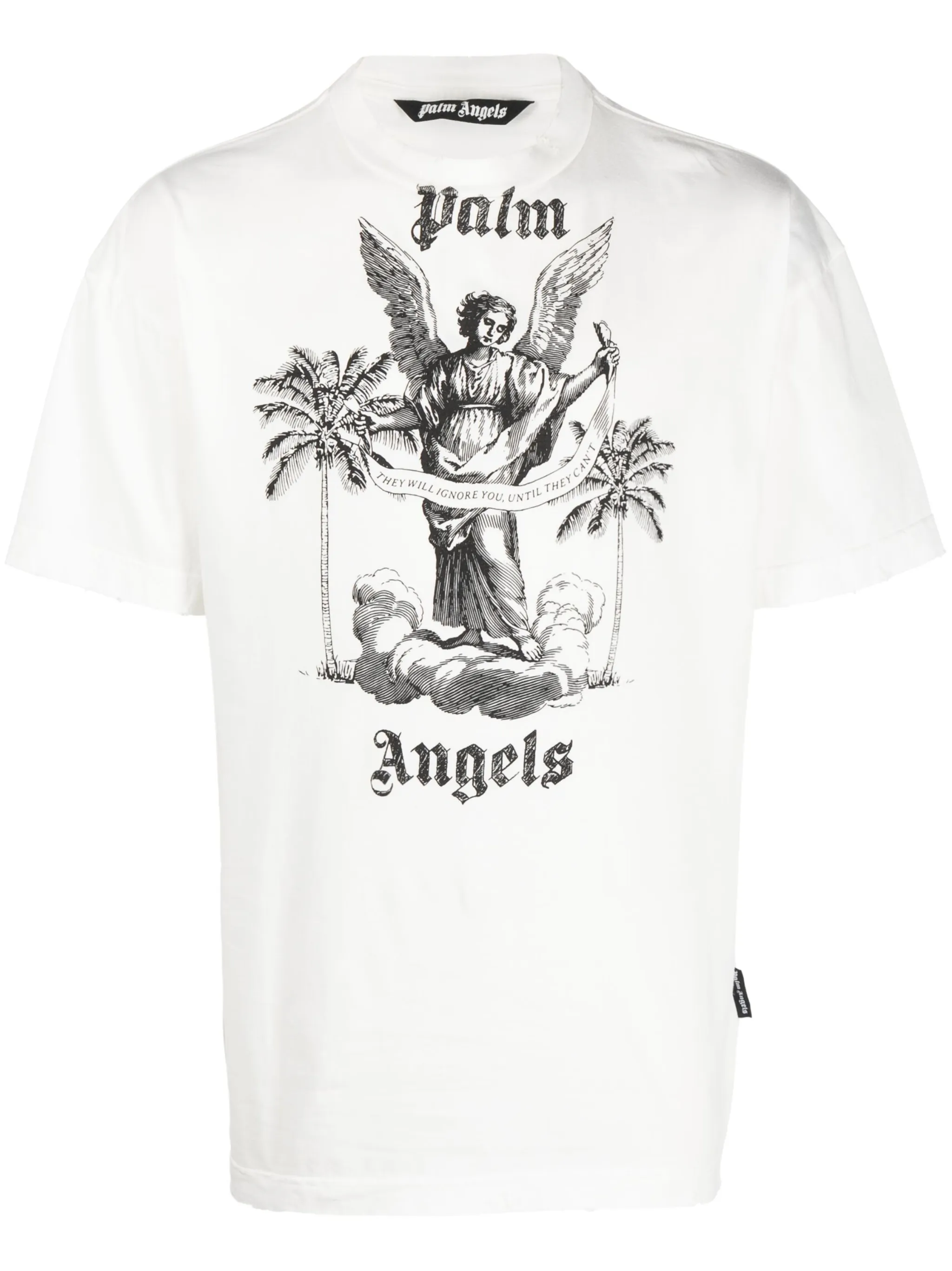 

Футболка University с логотипом Palm Angels, белый