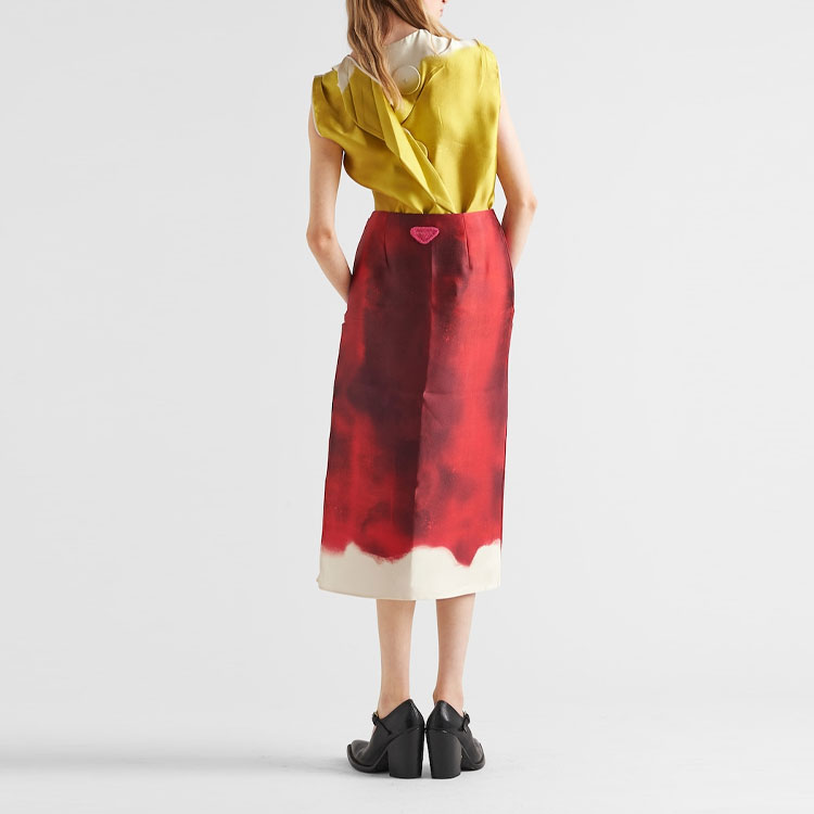Топ без рукавов с круглым вырезом PRADA, bergamot зеленый — фото 4