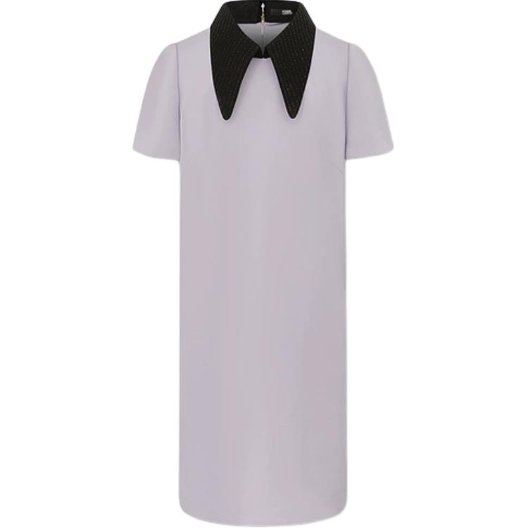 

KARL LAGERFELD / Karl Lagerfeld Jeans Платье с короткими рукавами KARL LAGERFELD женское фиолетовое