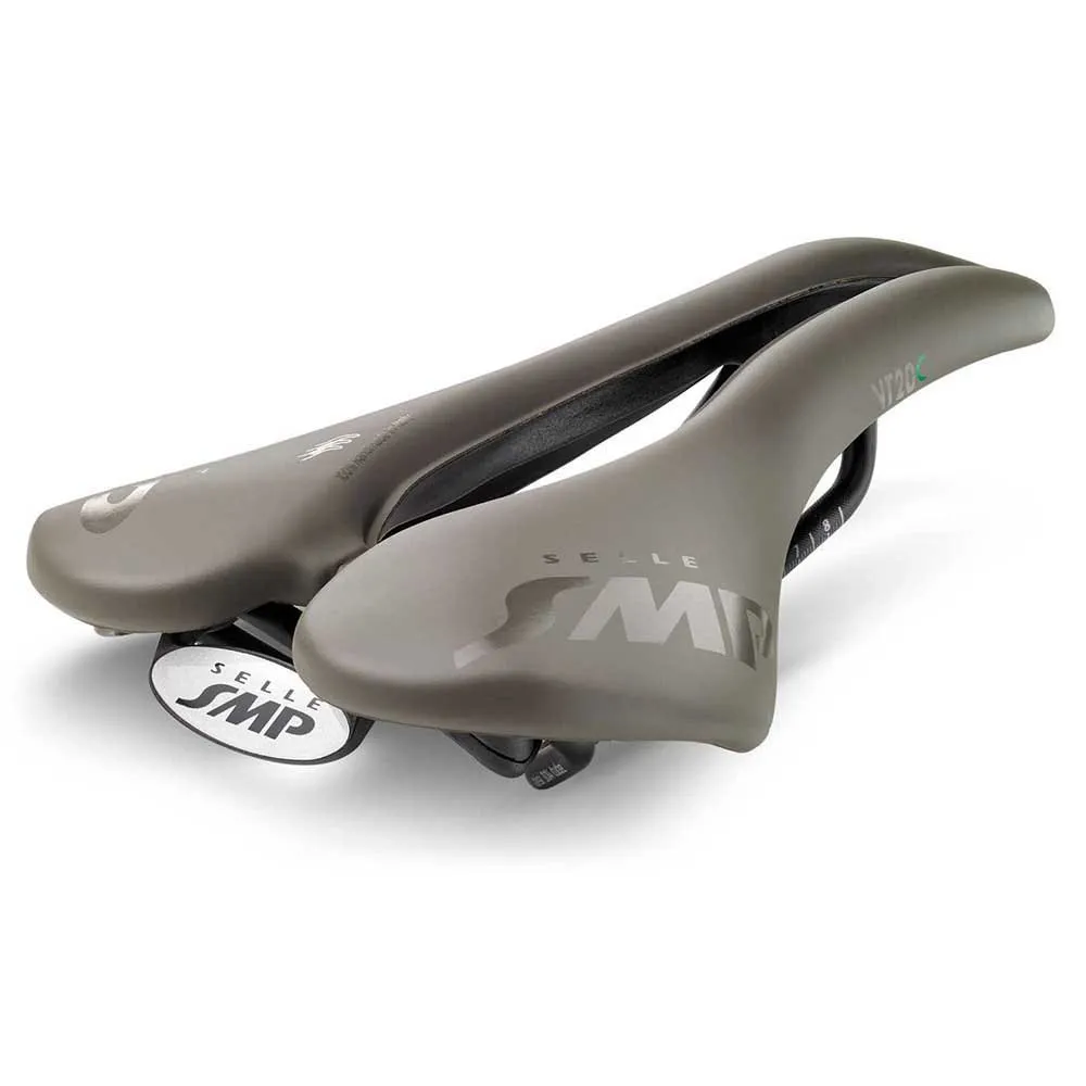 

Седло Selle SMP VT 20 C Gravel Carbon Rail, серебряный
