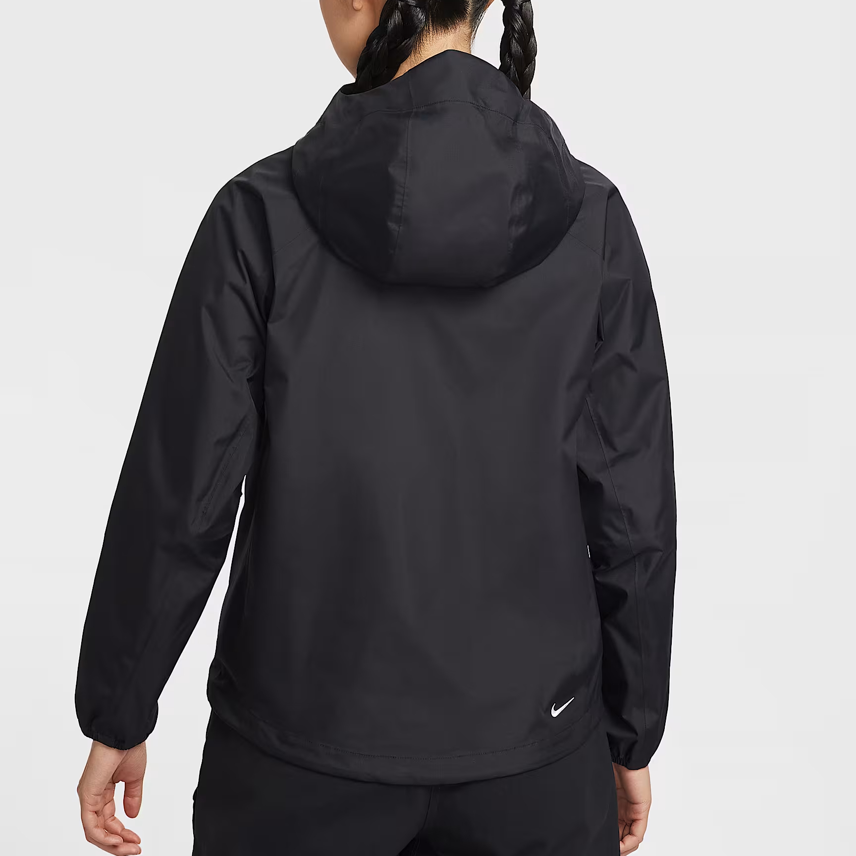 Куртка-ветровка ACG FW25 Waterproof, Windproof, Breathable, Lightweight женская Nike, черный/черный/черный/mountain белый — фото 3