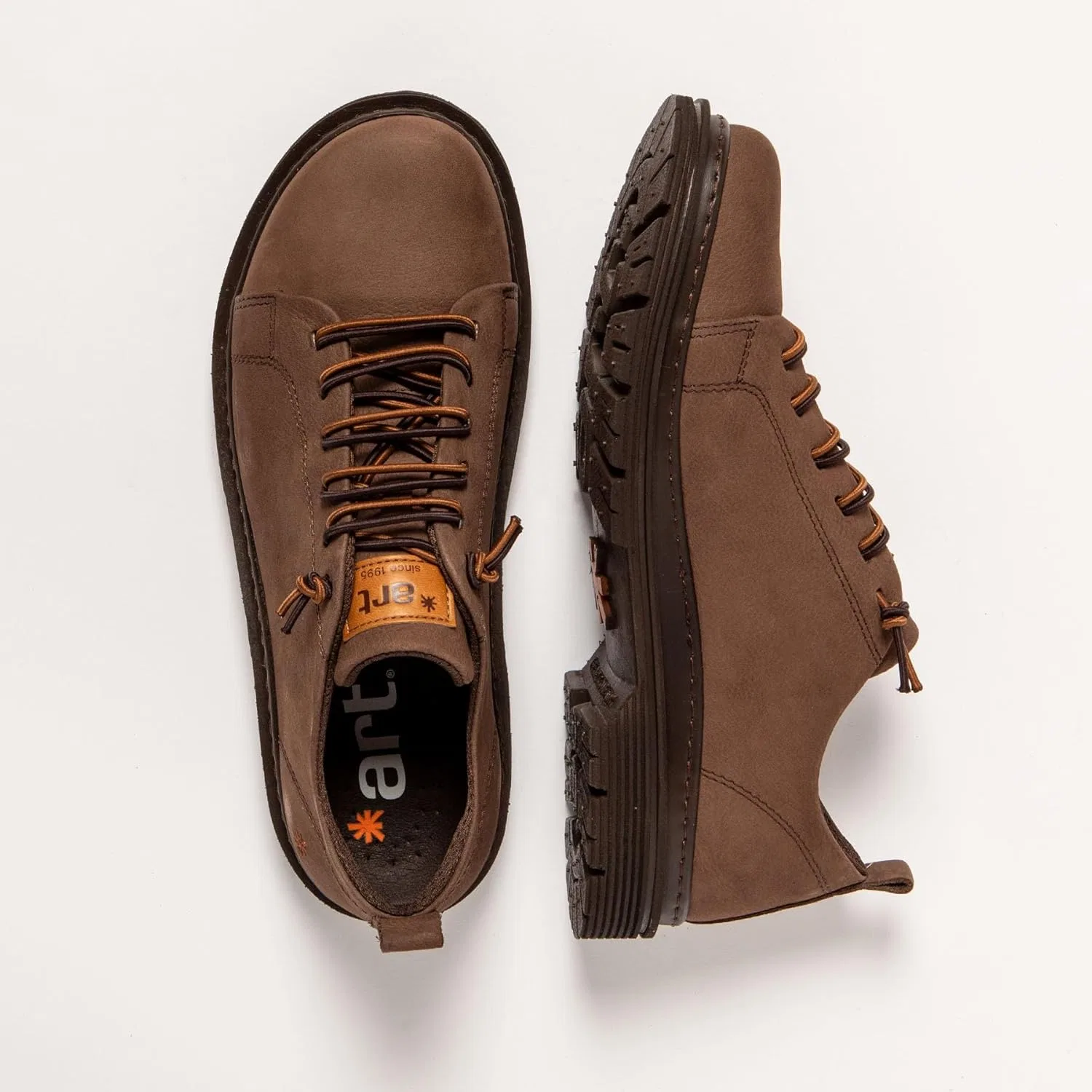 Кроссовки Art Unisex 1897 Birmingham Trainers, Brown — фото 4