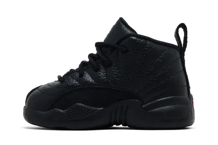 Кроссовки Air Jordan 12 Retro TD, черный — фото 3