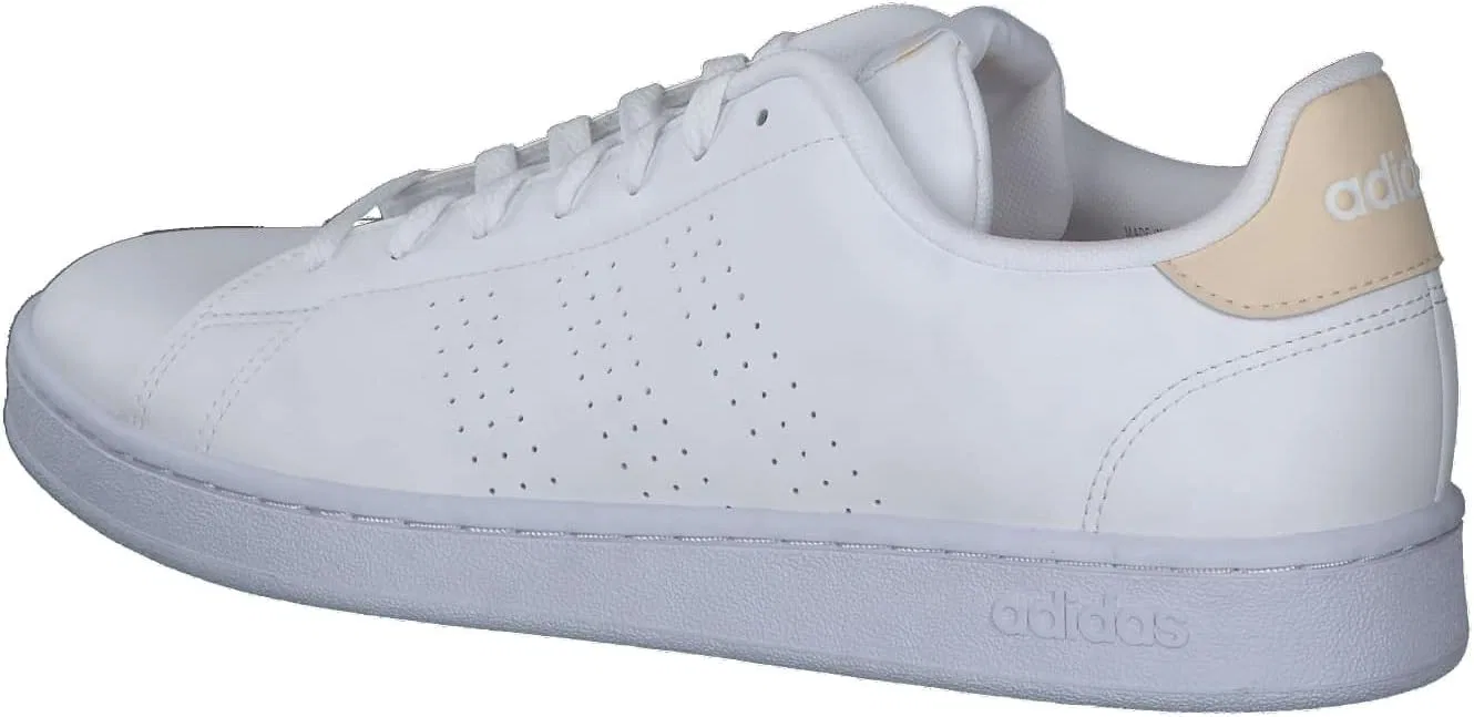 Мужские кожаные кроссовки Adidas Advantage Premium, Ftwr White Ftwr White Sand Strata — фото 3