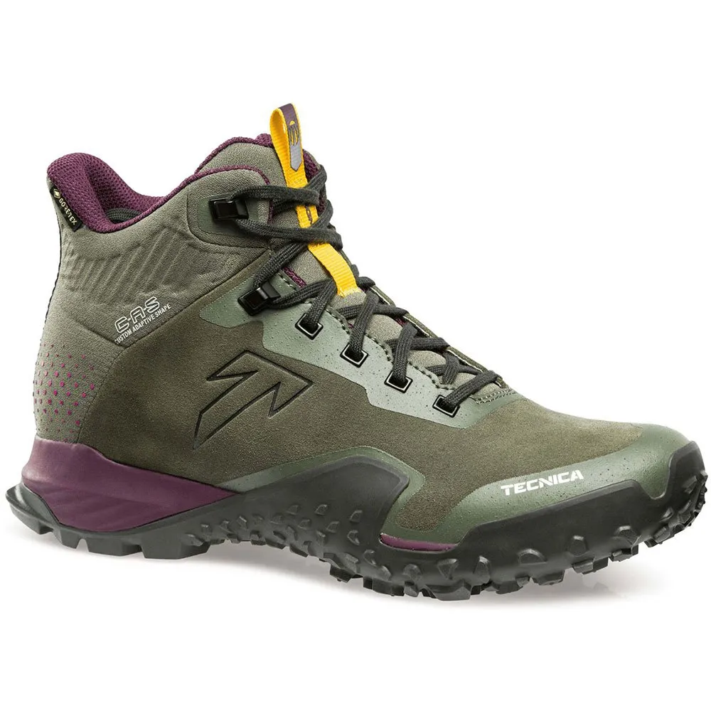

Треккинговые ботинки Tecnica Magma Mid Goretex, зеленый