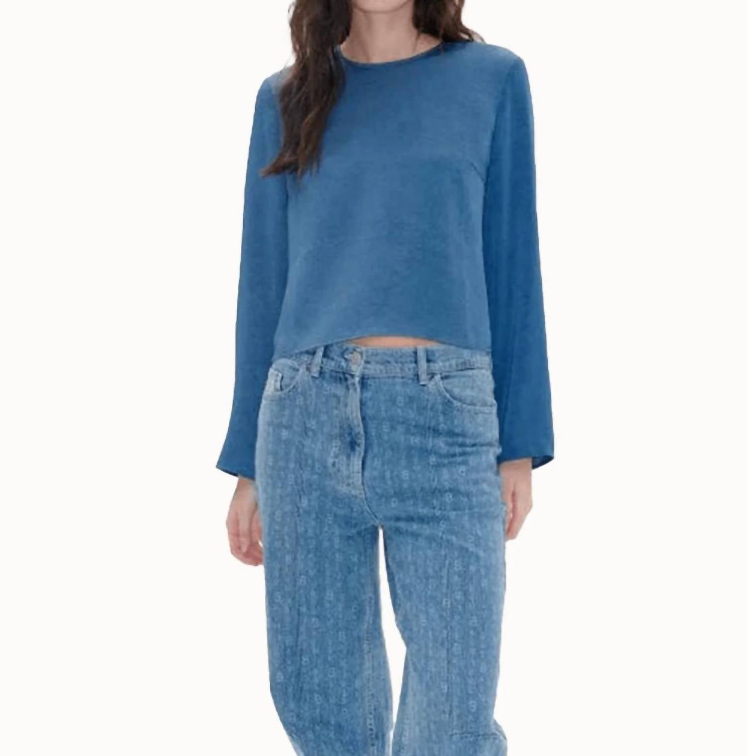 

Блузка Miza в синем цвете BAUM UND PFERDGARTEN