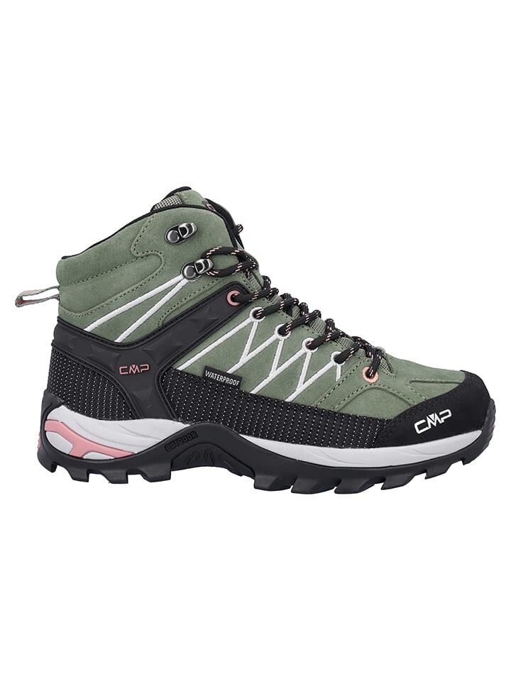 

Походные ботинки CMP Leder Trekking Rigel, зеленый