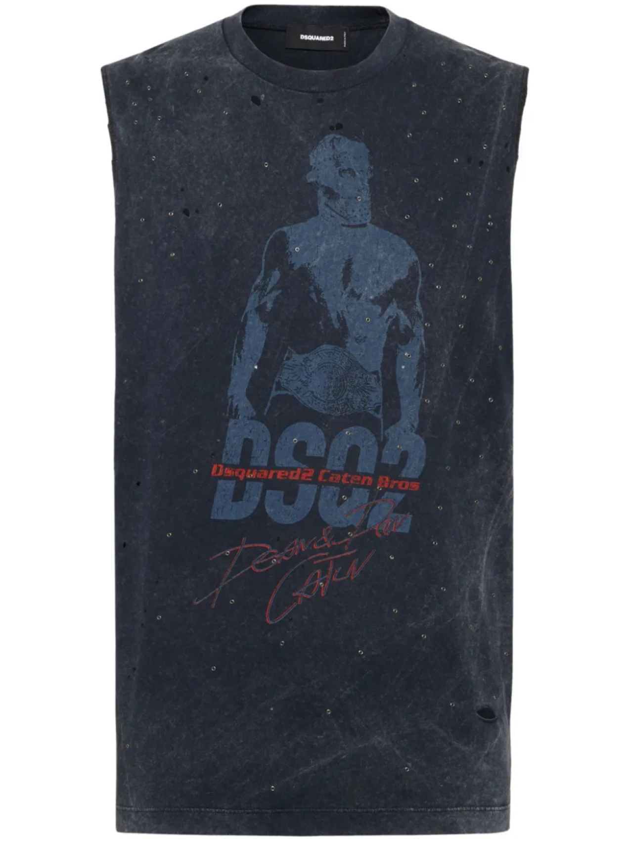 

DSQUARED2 футболка Caten Bros, черный
