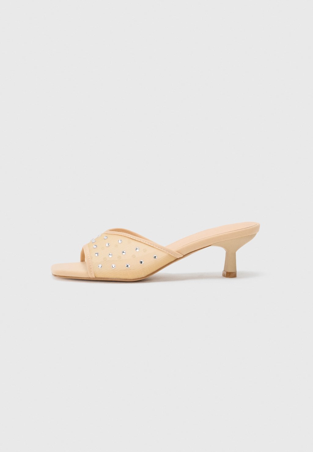 Мюли на каблуке ONLARIE ONLY SHOES, бежевый