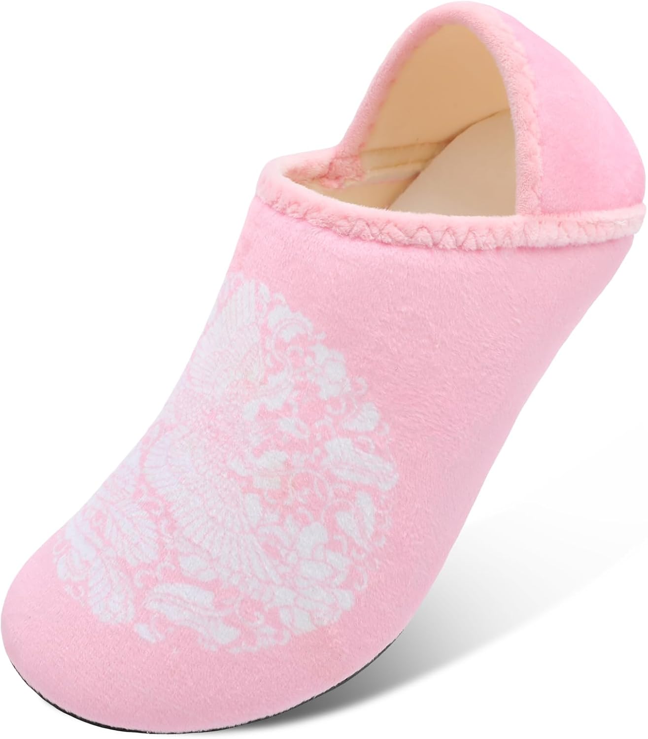 

Унисекс тапочки Scurtain для взрослых с резиновой подошвой, Pink/Phoenix