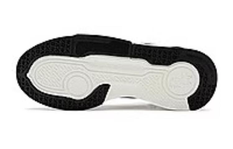 Кеды, скейтборд обувь женская низкая Qiaodan, цвет Ivory/Black — фото 4