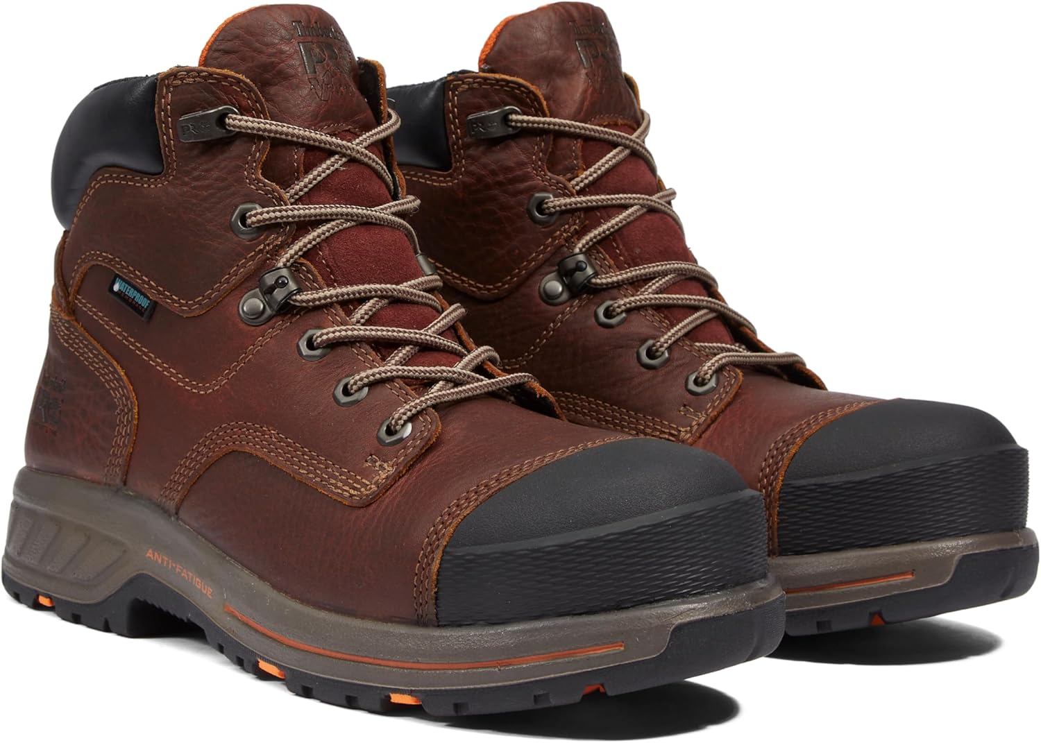 Timberland PRO мужские, Helix HD 6 дюймов рабочие ботинки, Tempest Brown-2024 New — фото 2