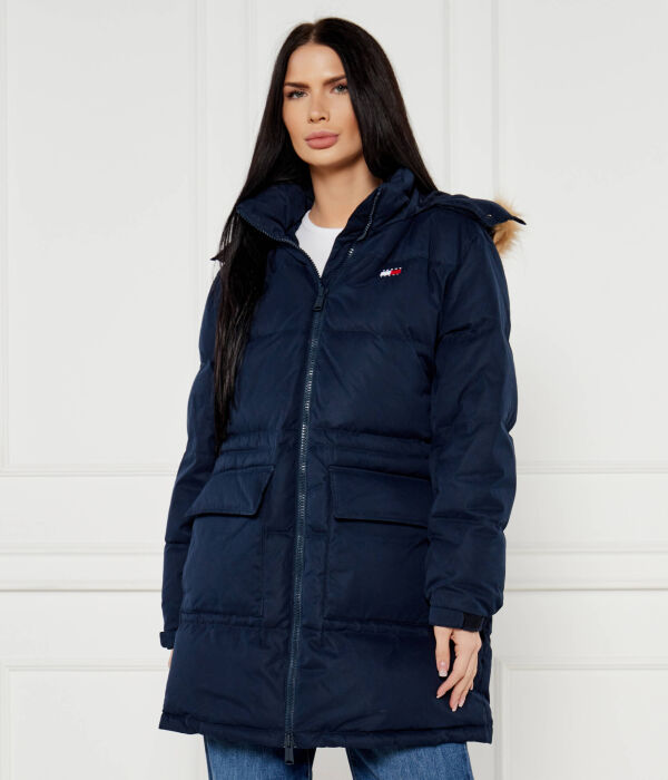 

Пуховик женский Tommy Jeans Regular Fit, синий