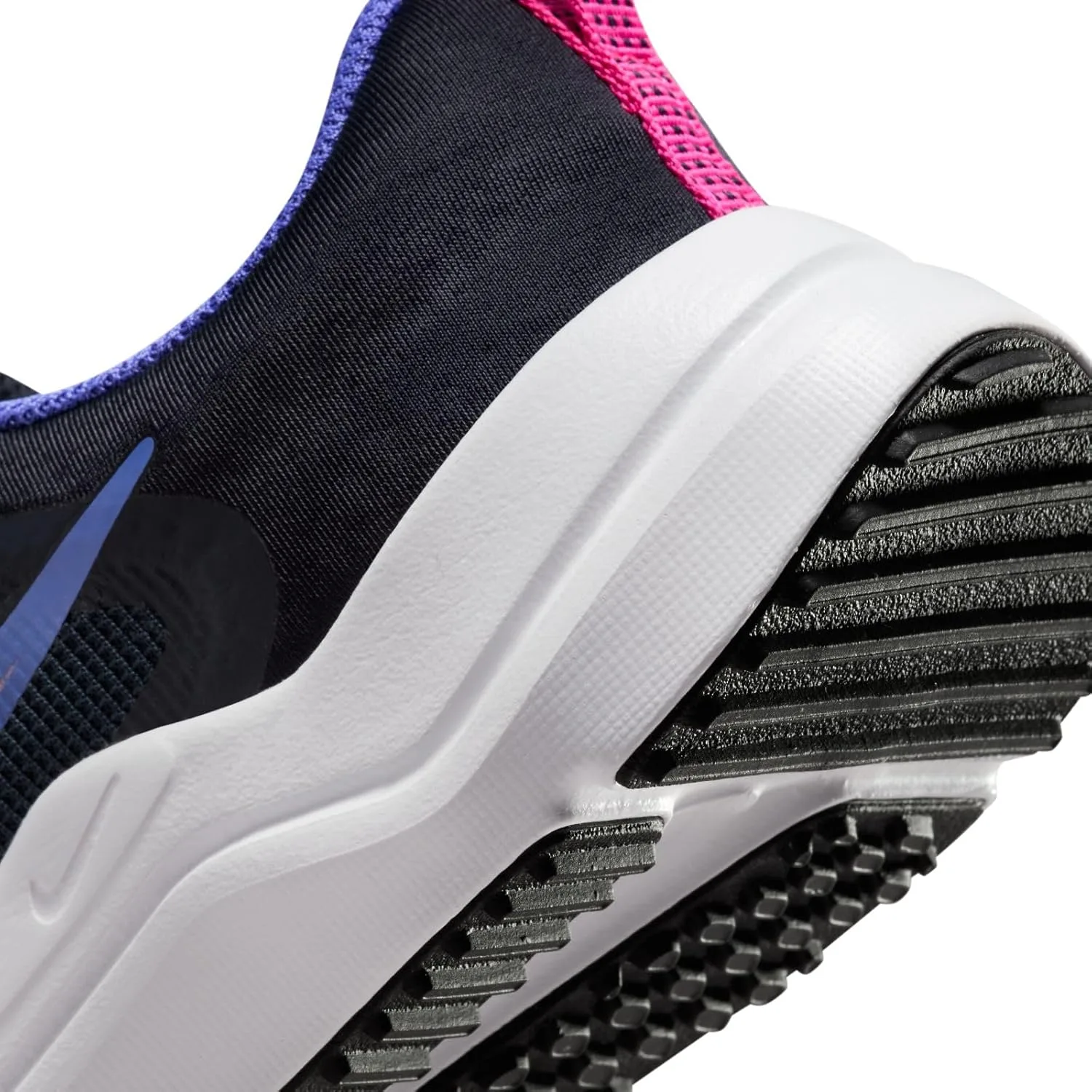 Мужские кроссовки Nike Downshifter 12, белый/ярко-розовый — фото 4