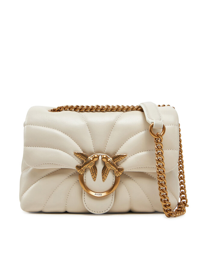 

Сумочка Love Puff Mini Cl AI 24-25 PLTT 100039 A1EX Pinko, экрю