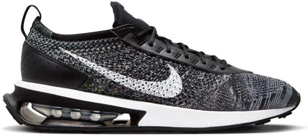 Мужские кроссовки Nike Air Max Flyknit Racer, черно-белый — фото 4
