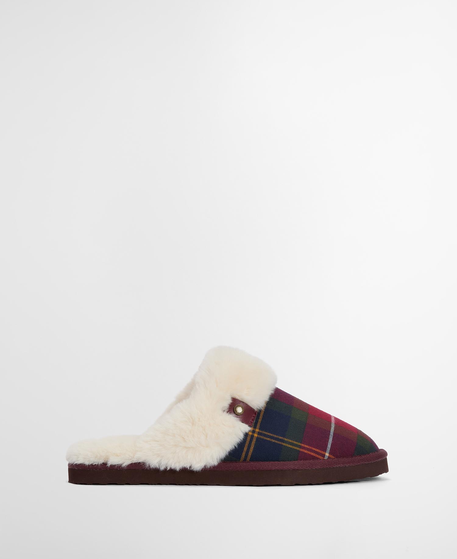 Тапочки Barbour Claudia Tartan Mule, Winterberry Tartan