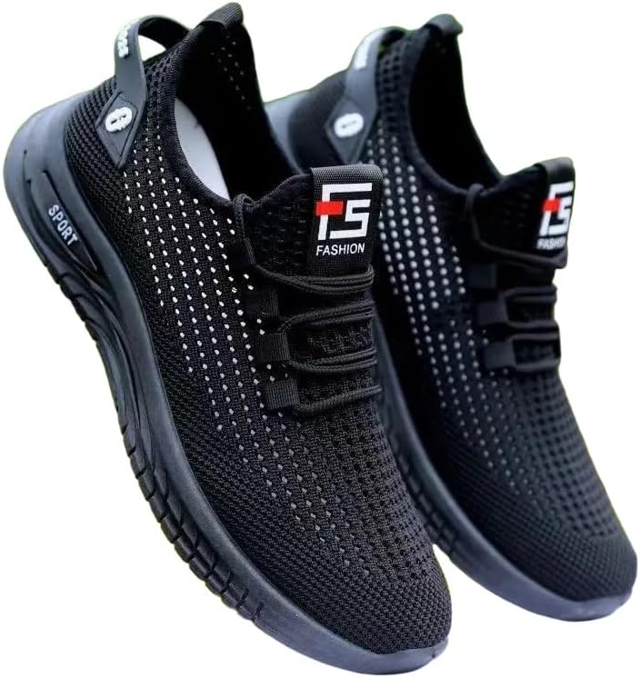 

Легкие дышащие мужские кроссовки Minlaidian на шнуровке-мокасине - спортивные кроссовки для бега, ходьбы и комфорта на весь день