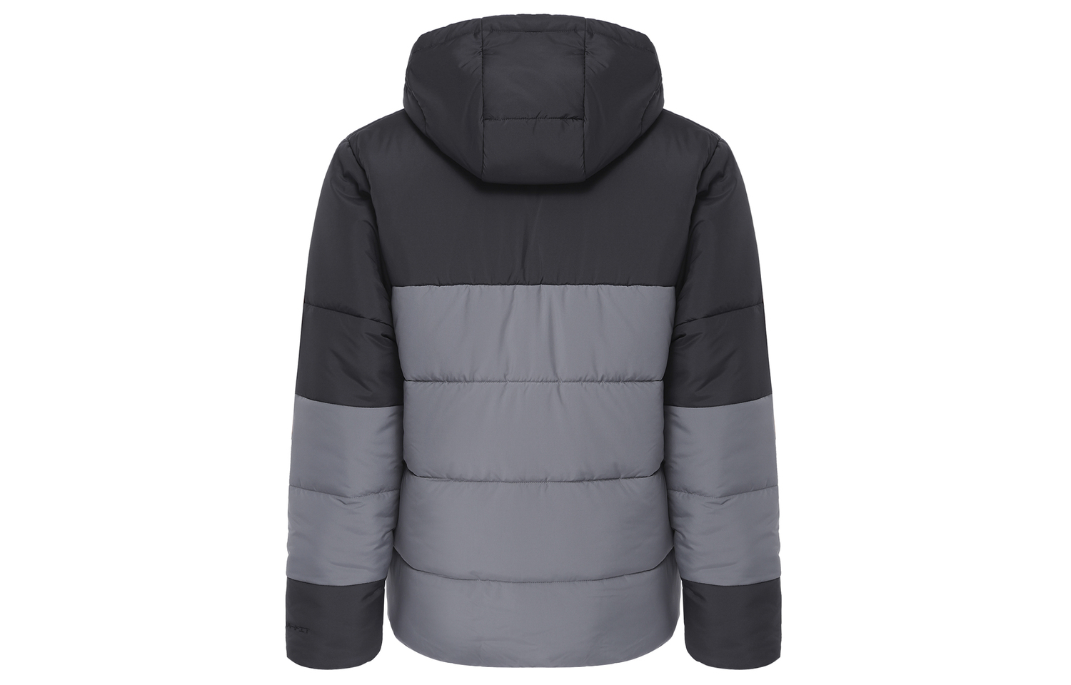 Пуховик Nike Air Puffer Мужской Угольно-черный/Холодный серый/Белый — фото 3