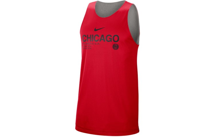 Футболка баскетбольная мужская Nike University Red/Toned Dark Gray/Black — фото 4