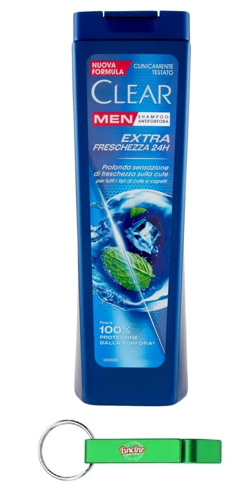 Мужской шампунь «Extra Freschezza 24H» от Clear, 225 мл Beni Culinari