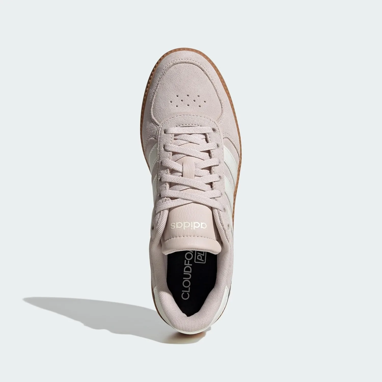 Унисекс кроссовки Adidas Breaknet Sleek, белый/светло-фиолетовый — фото 4
