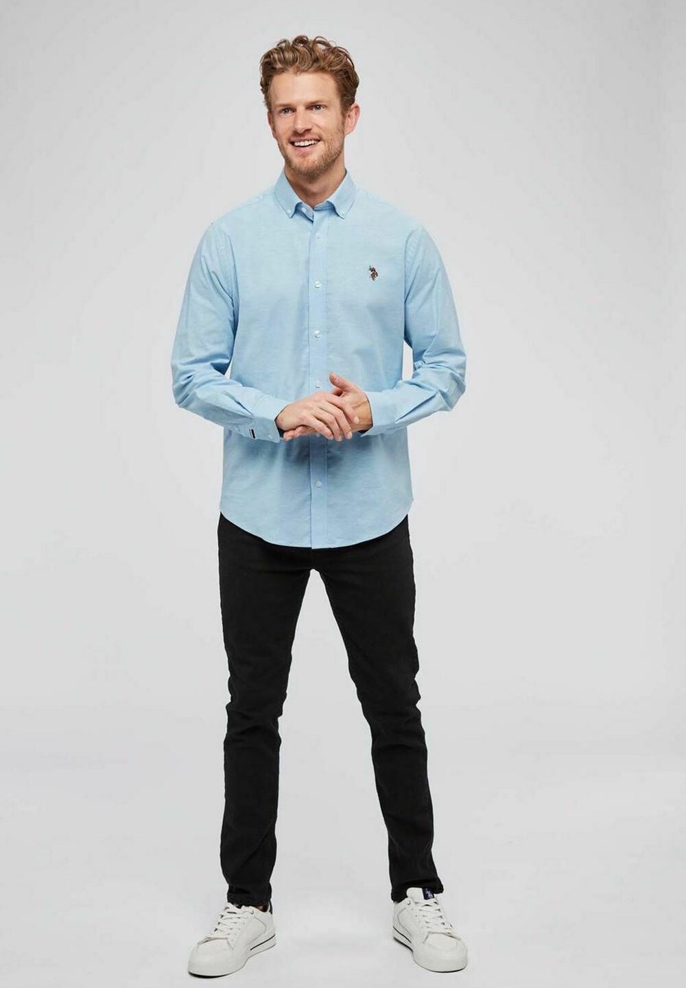 

Рубашка FLEX CALVERT U.S. Polo Assn., цвет light blue